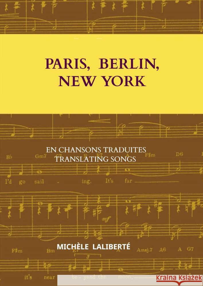 PARIS, BERLIN, NEW YORK Laliberté, Michèle 9789403645773 Bookmundo - książka