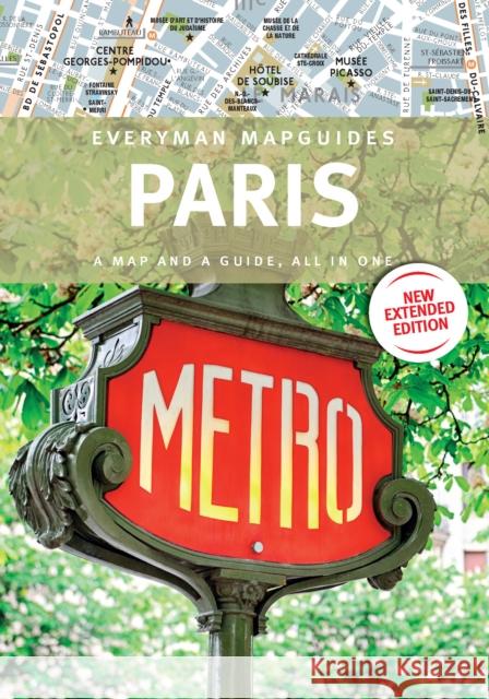 Paris Everyman Mapguide  9781841595849 Everyman - książka