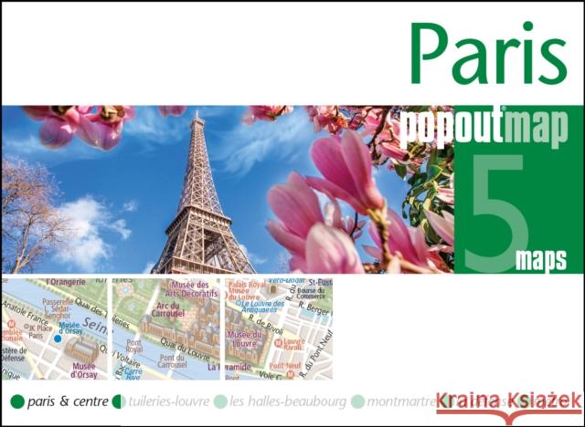 Paris PopOut Map  9781914515507 Heartwood Publishing - książka