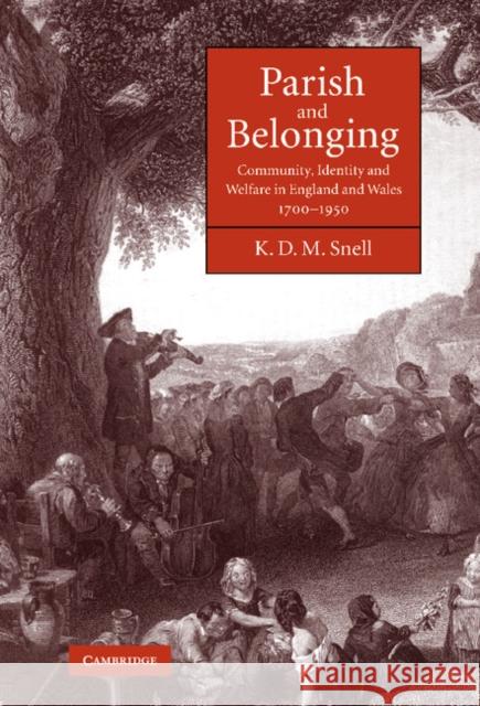 Parish and Belonging Snell, K. D. M. 9780521862929 Cambridge University Press - książka