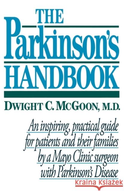 Parkinson's Handbook McGoon, Dwight C. 9780393311433 W. W. Norton & Company - książka