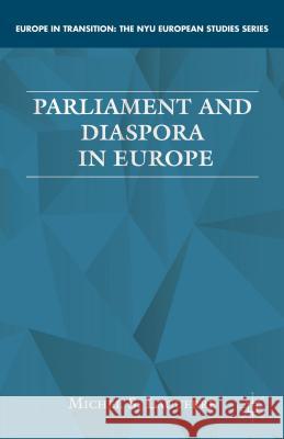 Parliament and Diaspora in Europe Michel S. Laguerre 9781137280596 Palgrave MacMillan - książka