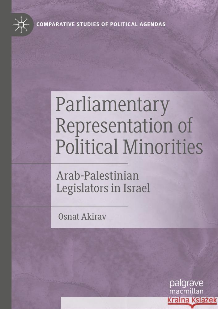Parliamentary Representation of Political Minorities Akirav, Osnat 9783031532528 Palgrave Macmillan - książka