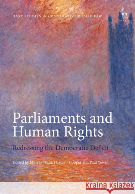 Parliaments and Human Rights Hunt, Murray 9781849465618 Hart Publishing (UK) - książka