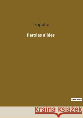Paroles ailées Sappho 9782385083489 Culturea - książka