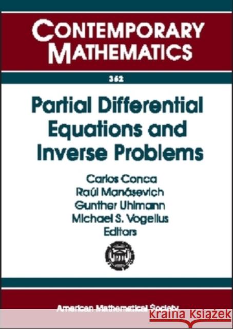 Partial Differential Equations and Inverse Problems  9780821834480 AMERICAN MATHEMATICAL SOCIETY - książka
