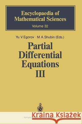 Partial Differential Equations III: The Cauchy Problem. Qualitative Theory of Partial Differential Equations Gindikin, S. G. 9783642634901 Springer - książka