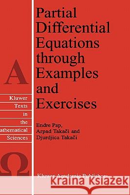 Partial Differential Equations Through Examples and Exercises Pap, E. 9780792347248 Kluwer Academic Publishers - książka