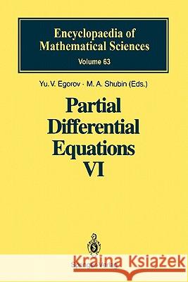 Partial Differential Equations VI: Elliptic and Parabolic Operators Egorov, Yu V. 9783642081170 Springer - książka