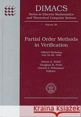 Partial Order Methods in Verification Doron Peled 9780821805794 Eurospan - książka