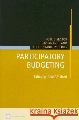 participatory budgeting  Shah, Anwar 9780821369234 World Bank Publications - książka