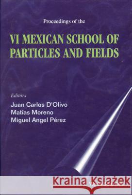 Particles and Fields - Proceedings of the VI Mexican School Juan Carlos D'Olivo Miguel Angel Perez Matias Moreno 9789810221218 World Scientific Publishing Company - książka
