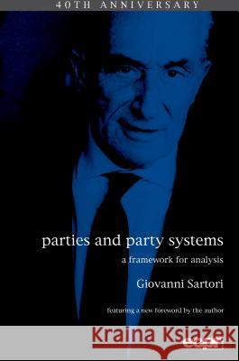 Parties and Party Systems Giovanni Sartori Peter Mair 9781785522611 ECPR Press - książka