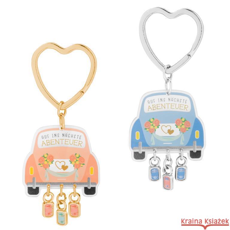 Partner-Schlüsselanhänger Abenteuer  4051481480931 sheepworld - książka