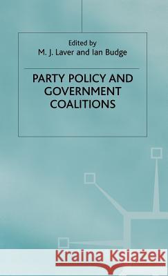 Party Policy and Government Coalitions  9780333556177 PALGRAVE MACMILLAN - książka