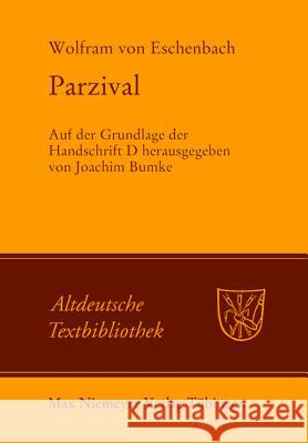 Parzival Wolfram Von Eschenbach, Joachim Bumke 9783484212190 de Gruyter - książka