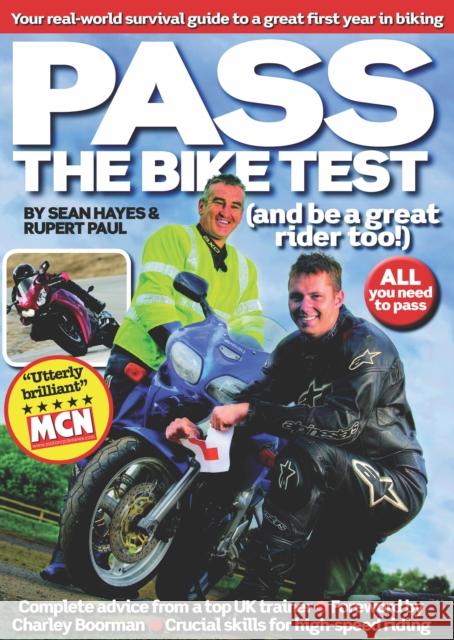 Pass the Bike Test Sean Hayes 9781906860127  - książka