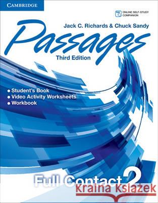 Passages Level 2 Full Contact Jack C. Richards Chuck Sandy 9781107627734 Cambridge University Press - książka