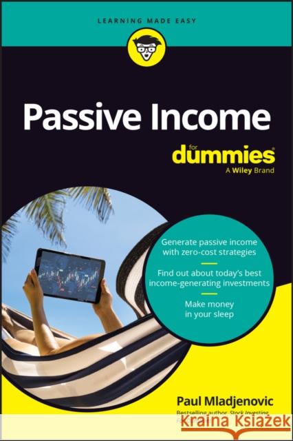 Passive Income for Dummies Paul Mladjenovic 9781394390434 For Dummies - książka
