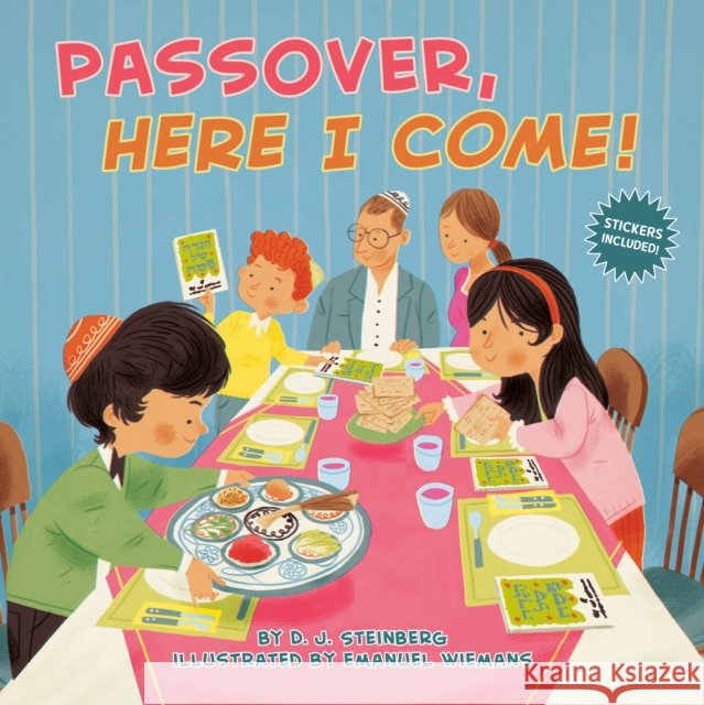 Passover, Here I Come! D. J. Steinberg Emanuel Wiemans 9780593224038 Grosset & Dunlap - książka