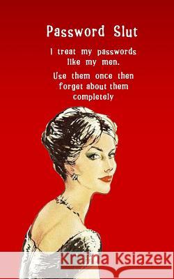 Password Slut: Internet security password with 312 sections for internet passwords for addresses and usernames, humorous cover A-Z in Johnson, Kay D. 9781790479931 Independently Published - książka