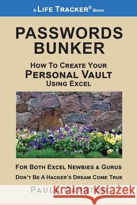 Passwords Bunker: How to Create Your Personal Vault Using Excel Paula Capston 9781732814936 Paula Capston Media LLC - książka