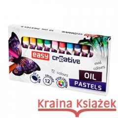 Pastele olejne 12 kolorów EASY  5905339455901 Spokey - książka