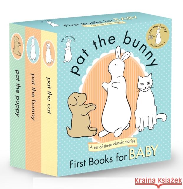 Pat the Bunny: First Books for Baby (Pat the Bunny): Pat the Bunny; Pat the Puppy; Pat the Cat Kunhardt, Dorothy 9780553508383 Golden Books - książka