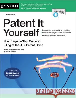 Patent It Yourself: Your Step-By-Step Guide to Filing at the U.S. Patent Office  9781413332681 NOLO - książka