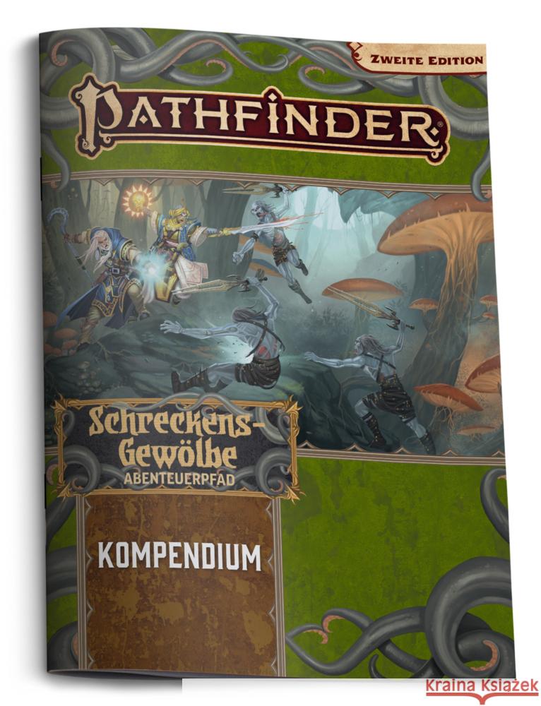 Pathfinder 2 - Das Schreckensgewölbe-Kompendium Baker, Kate, Kim, Joshua, Liddell, Lyz 9783963317996 Ulisses Spiele - książka