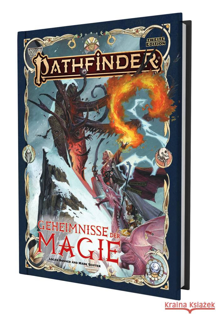 Pathfinder 2 - Geheimnisse der Magie Bonner, Logan, Seifter, Mark 9783963316715 Ulisses Spiele - książka