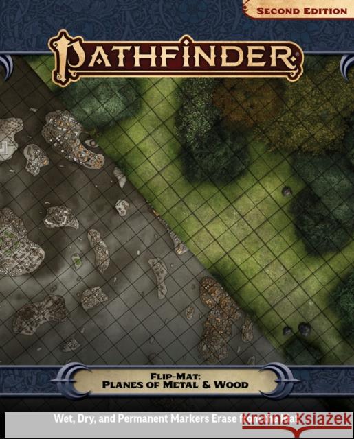 Pathfinder Flip-Mat: Planes of Metal and Wood Stephen Radney-MacFarland 9781640785526 Paizo Publishing, LLC - książka