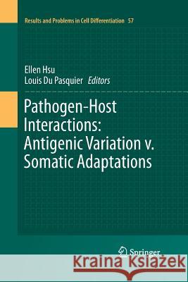 Pathogen-Host Interactions: Antigenic Variation V. Somatic Adaptations Hsu, Ellen 9783319371825 Springer - książka