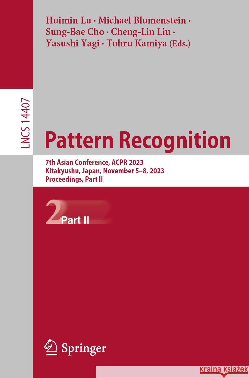 Pattern Recognition  9783031476365 Springer Nature Switzerland - książka