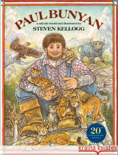 Paul Bunyan Steven Kellogg 9780688058005 HarperCollins Publishers - książka