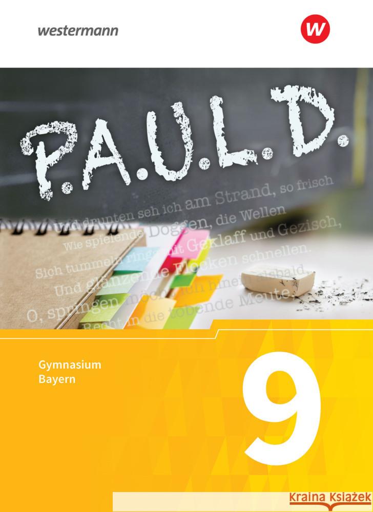 P.A.U.L. D. - Persönliches Arbeits- und Lesebuch Deutsch. Für Gymnasien in Bayern  9783140280549 Schöningh im Westermann - książka