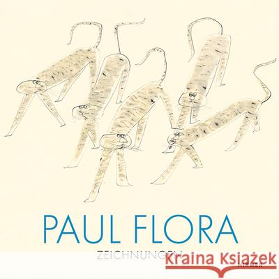 Paul Flora: Zeichnungen Antonia Hoerschelmann 9783777439327 Hirmer Verlag GmbH - książka