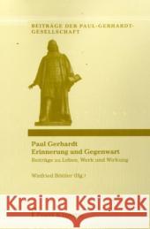 Paul Gerhardt - Erinnerung und Gegenwart  9783865960627 Frank und Timme GmbH - książka