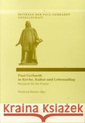 Paul Gerhardt in Kirche, Kultur und Lebensalltag  9783865961204 Frank und Timme GmbH - książka