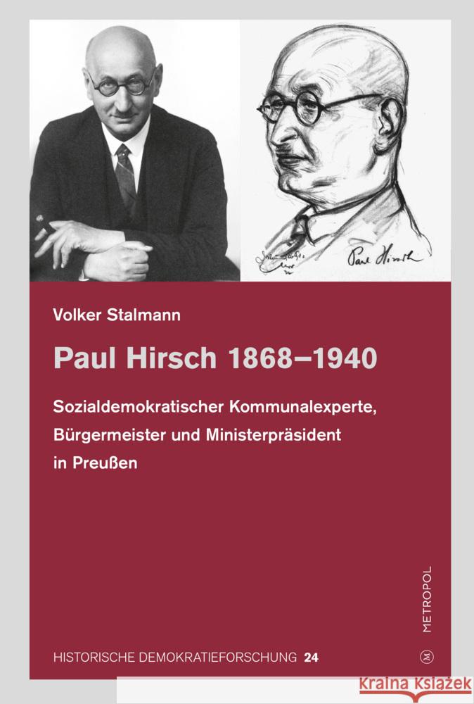 Paul Hirsch 1868-1940 Stalmann, Volker 9783863317249 Metropol - książka