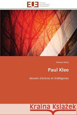 Paul Klee Abida-K 9783841799838 Editions Universitaires Europeennes - książka