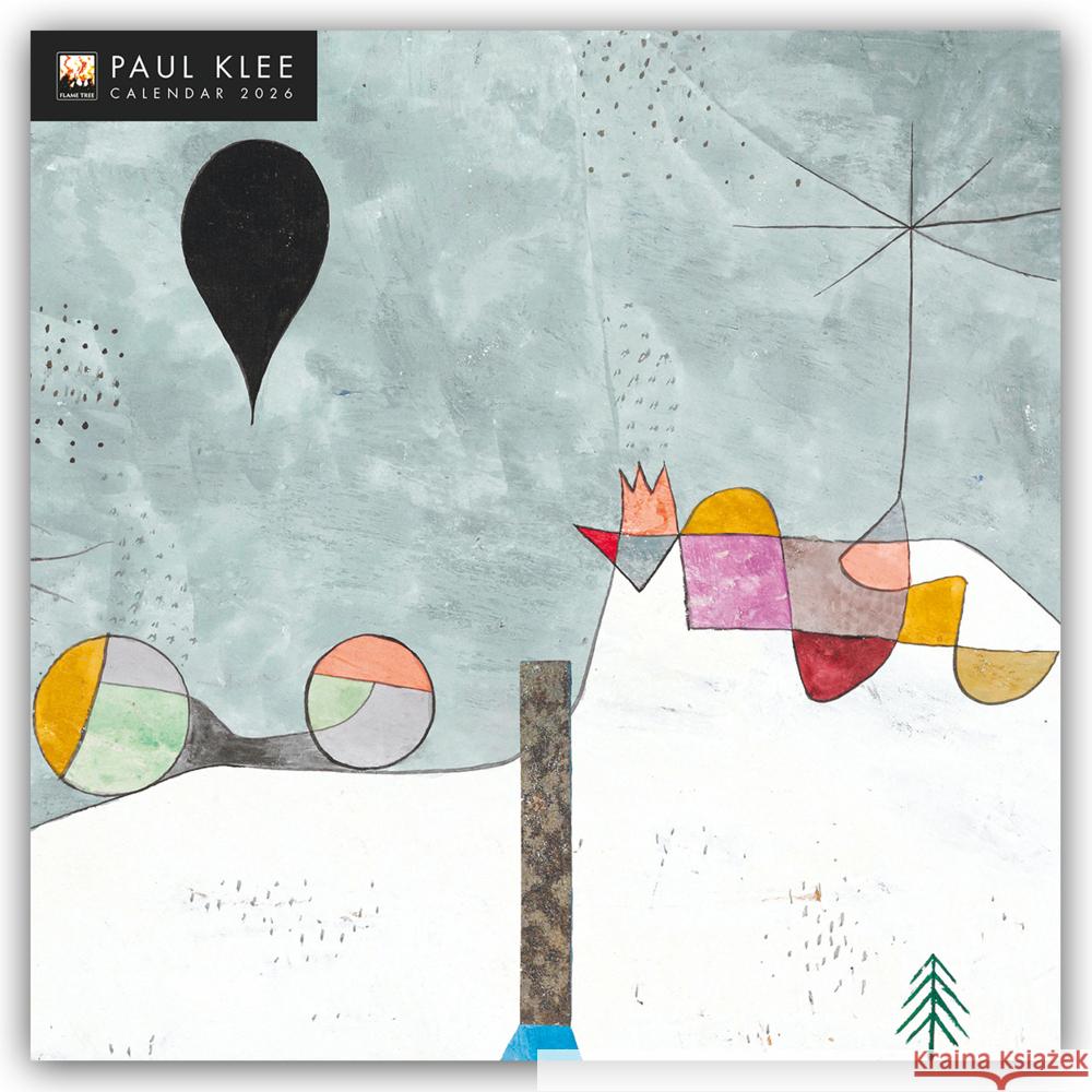 Paul Klee Wall Calendar 2026 (Art Calendar) Flame Tree Studio 9781835623473 Flame Tree Publishing - książka