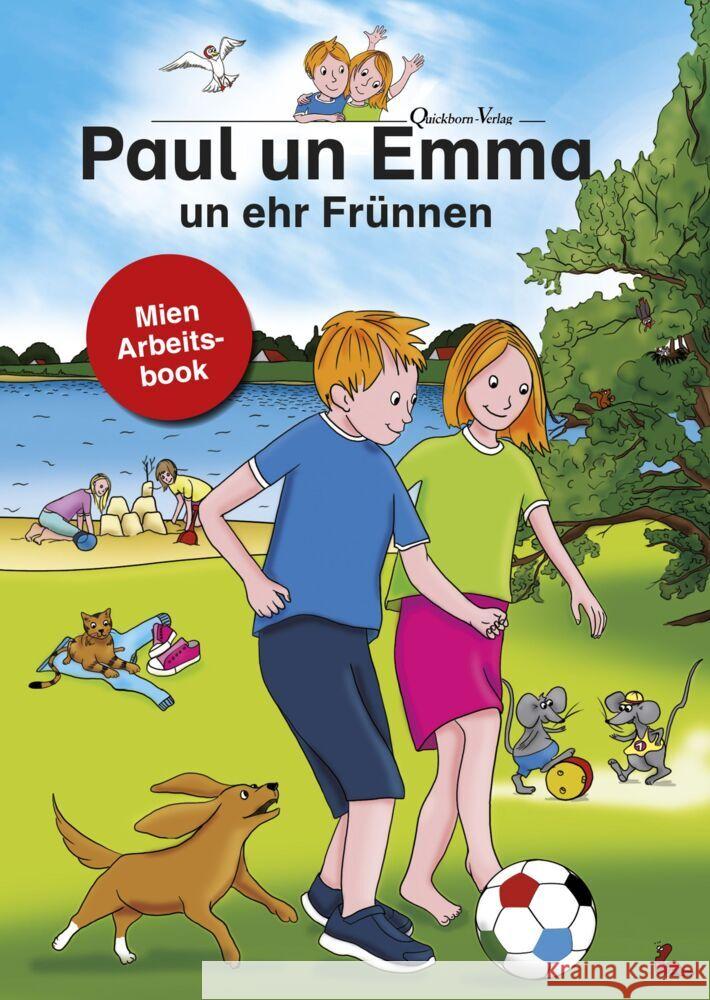 Paul un Emma un ehr Frünnen - Arbeitsbook Robert Langhanke / Karen Nehlsen , Christiane Ehlers / Marianne Ehlers / 9783876515168 Quickborn-Verlag - książka