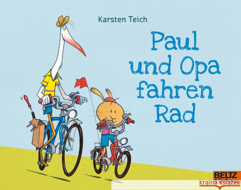 Paul und Opa fahren Rad Teich, Karsten 9783407757753 Beltz - książka