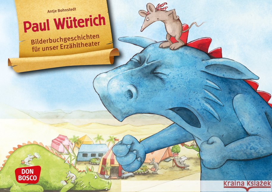 Paul Wüterich. Kamishibai Bildkartenset. : Entdecken - Erzählen - Begreifen: Bilderbuchgeschichten Bohnstedt, Antje 4260179516481 Don Bosco Medien - książka