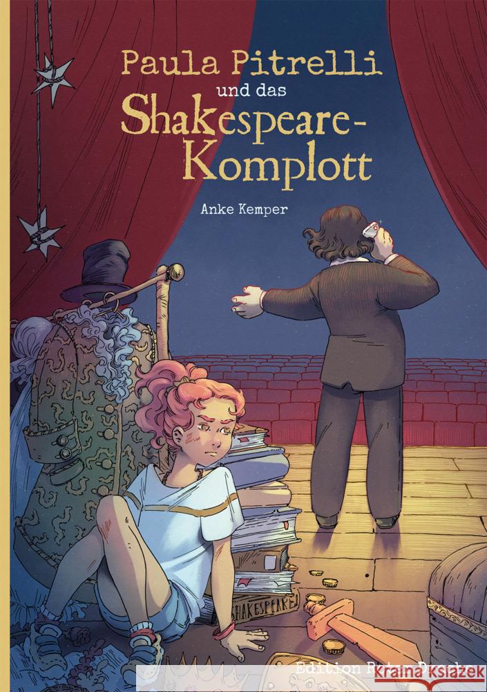 Paula Pitrelli und das Shakespeare-Komplott Kemper, Anke 9783968150420 Edition Roter Drache - książka