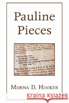 Pauline Pieces Morna D. Hooker 9781597525206 Wipf & Stock Publishers - książka