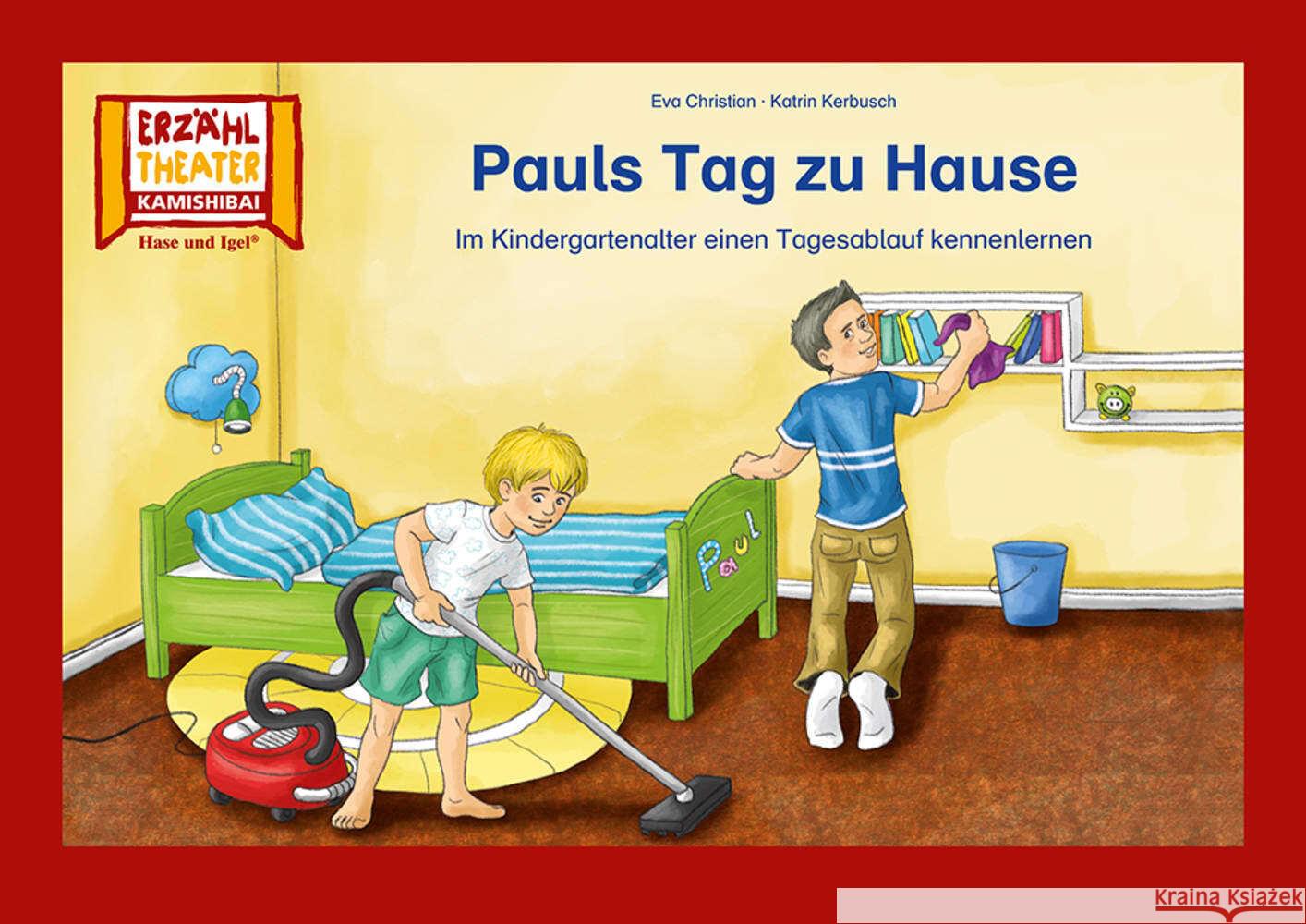 Pauls Tag zu Hause / Kamishibai Bildkarten Christian, Eva 4260505832292 Hase und Igel - książka