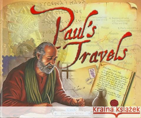 Paul's Travels Tim Dowley 9780825473838 Candle Rec - książka