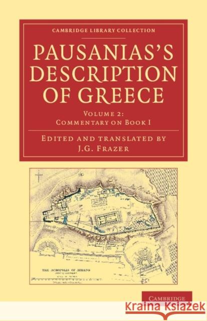 Pausanias's Description of Greece James George Frazer 9781108047241 Cambridge University Press - książka